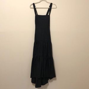 Banana Republic cotton poplin tired maxi dress